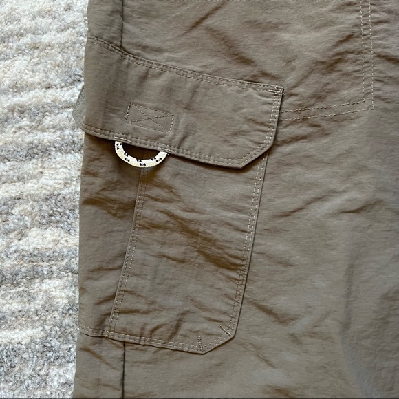 Wrangler Cargo Pants 100% Nylon Brown Workwear Men Size 40 30 - Picture 5 of 9